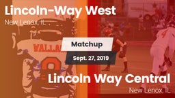 Matchup: Lincoln-Way West vs. Lincoln Way Central  2019