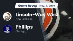 Recap: Lincoln-Way West  vs. Phillips  2019