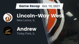 Recap: Lincoln-Way West  vs. Andrew  2021