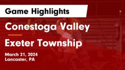 Conestoga Valley  vs Exeter Township  Game Highlights - March 21, 2024