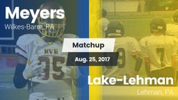 Matchup: Meyers vs. Lake-Lehman  2017