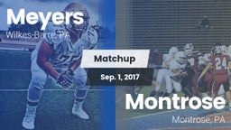 Matchup: Meyers vs. Montrose  2017
