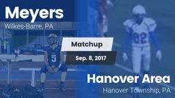 Matchup: Meyers vs. Hanover Area  2017