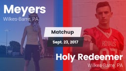 Matchup: Meyers vs. Holy Redeemer  2017