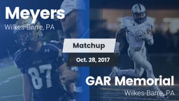 Matchup: Meyers vs. GAR Memorial  2017