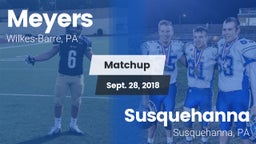 Matchup: Meyers vs. Susquehanna  2018