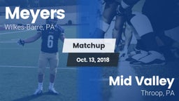 Matchup: Meyers vs. Mid Valley  2018