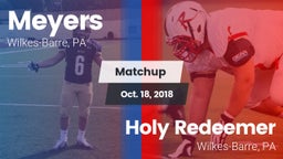 Matchup: Meyers vs. Holy Redeemer  2018