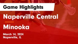 Naperville Central  vs Minooka  Game Highlights - March 14, 2024