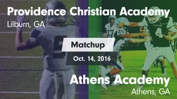 Matchup: Providence vs. Athens Academy 2016