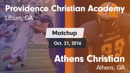 Matchup: Providence vs. Athens Christian  2016