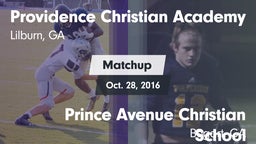 Matchup: Providence vs. Prince Avenue Christian School 2016