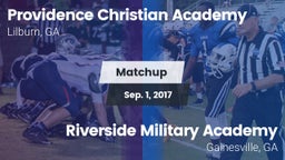 Matchup: Providence vs. Riverside Military Academy  2017