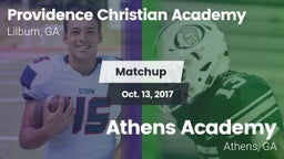 Matchup: Providence vs. Athens Academy 2017