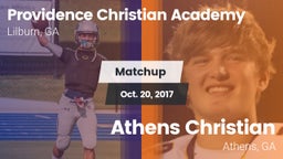 Matchup: Providence vs. Athens Christian  2017