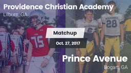 Matchup: Providence vs. Prince Avenue  2017