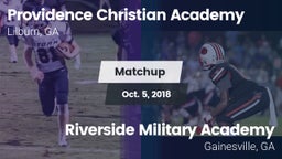 Matchup: Providence vs. Riverside Military Academy  2018