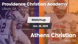 Matchup: Providence vs. Athens Christian  2018