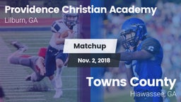 Matchup: Providence vs. Towns County  2018