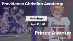 Matchup: Providence vs. Prince Avenue  2019