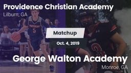 Matchup: Providence vs. George Walton Academy  2019