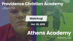 Matchup: Providence vs. Athens Academy 2019