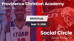 Matchup: Providence vs. Social Circle  2020