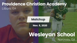 Matchup: Providence vs. Wesleyan School 2020