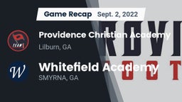 Recap: Providence Christian Academy  vs. Whitefield Academy 2022