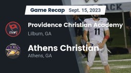 Recap: Providence Christian Academy  vs. Athens Christian  2023