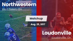 Matchup: Northwestern vs. Loudonville  2017