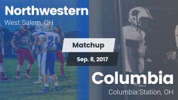 Matchup: Northwestern vs. Columbia  2017