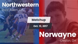 Matchup: Northwestern vs. Norwayne  2017