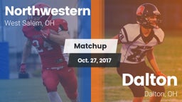 Matchup: Northwestern vs. Dalton  2017