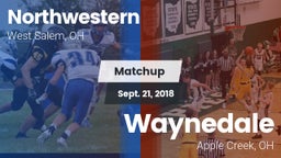 Matchup: Northwestern vs. Waynedale  2018