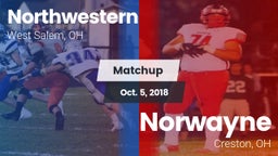Matchup: Northwestern vs. Norwayne  2018