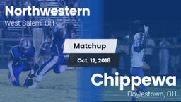 Matchup: Northwestern vs. Chippewa  2018