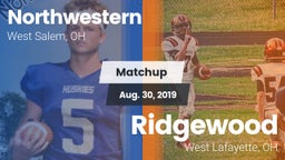 Matchup: Northwestern vs. Ridgewood  2019