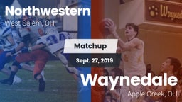 Matchup: Northwestern vs. Waynedale  2019