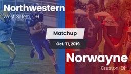 Matchup: Northwestern vs. Norwayne  2019