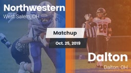 Matchup: Northwestern vs. Dalton  2019