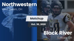 Matchup: Northwestern vs. Black River  2020