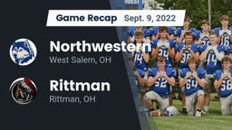 Recap: Northwestern  vs. Rittman  2022