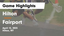 Hilton  vs Fairport  Game Highlights - April 13, 2023