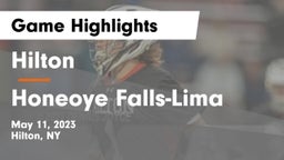 Hilton  vs Honeoye Falls-Lima  Game Highlights - May 11, 2023