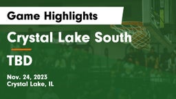 Crystal Lake South  vs TBD Game Highlights - Nov. 24, 2023