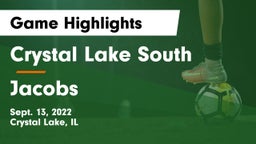 Crystal Lake South  vs Jacobs  Game Highlights - Sept. 13, 2022