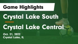 Crystal Lake South  vs Crystal Lake Central Game Highlights - Oct. 21, 2022