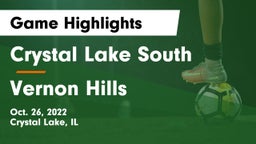 Crystal Lake South  vs Vernon Hills  Game Highlights - Oct. 26, 2022