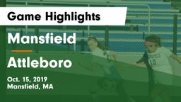 Mansfield  vs Attleboro  Game Highlights - Oct. 15, 2019